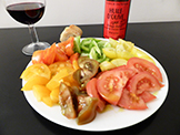 salade de tomates